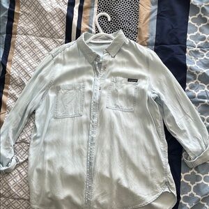Calvin Klein Jeans Denim Light Blue Casual Shirt